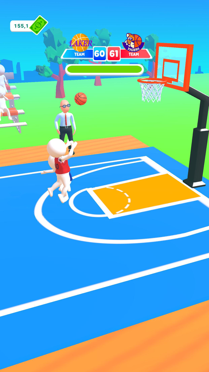 Basketball Court Player
