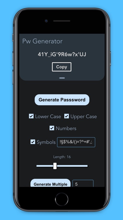 Pro Passwords Generator