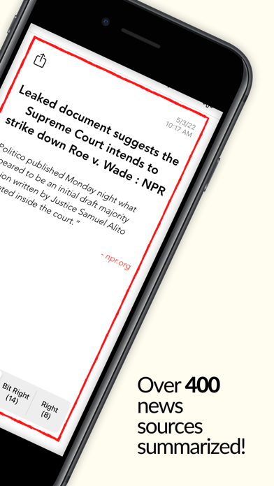 Screenshot #2 pour Unbiased News: Rectangle Daily
