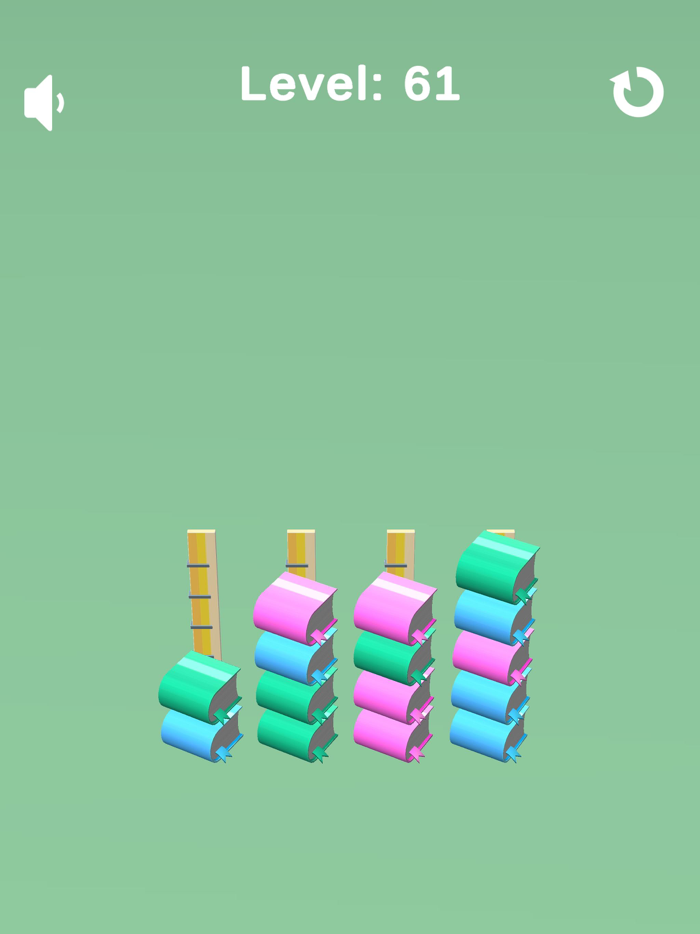 Color Sort 3D Stacking Puzzle