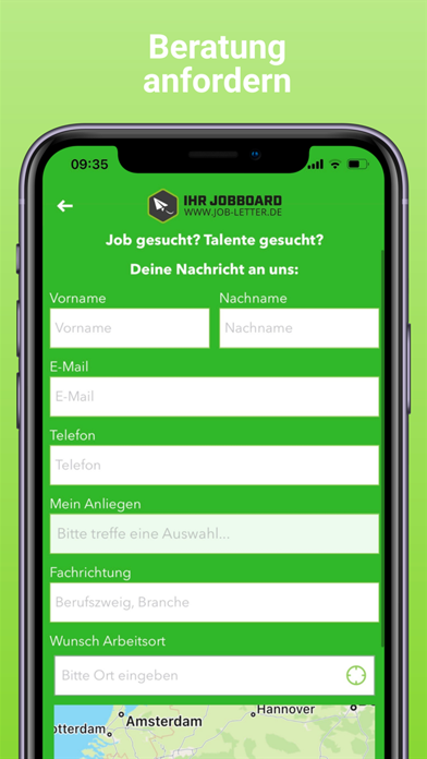 Job-Letter.de screenshot 2