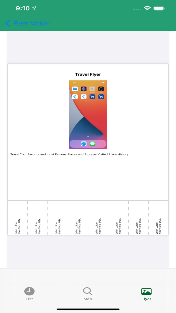 Visit Place Tracking