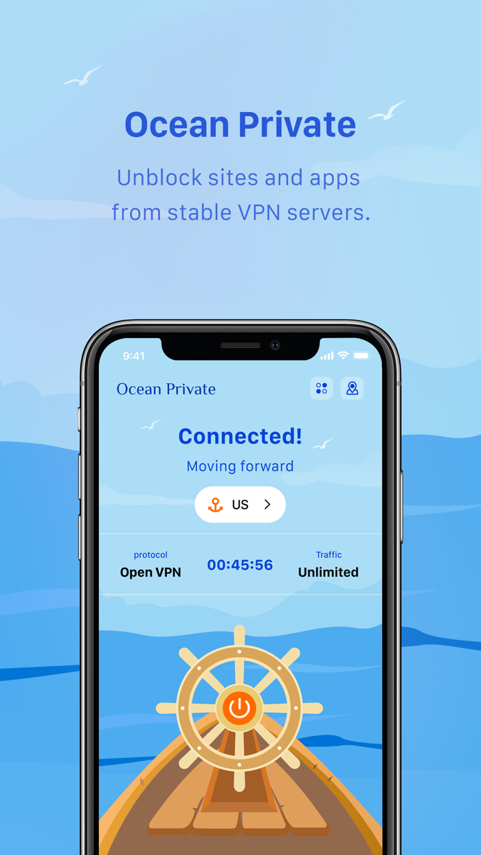 Ocean Private Fast Secure VPN