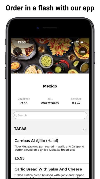 Mexigo Restaurant App