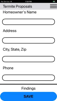 termite & pest proposals iphone screenshot 2