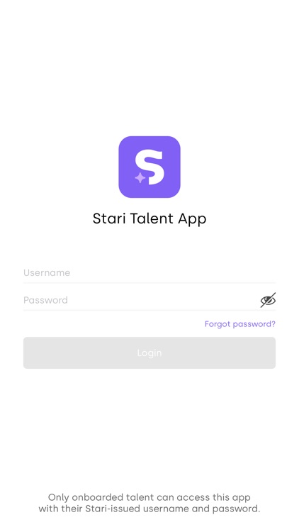 Stari Talent App