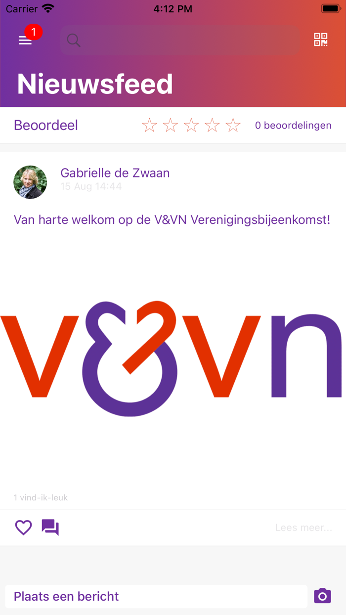 VVN Verenigingsbijeenkomst