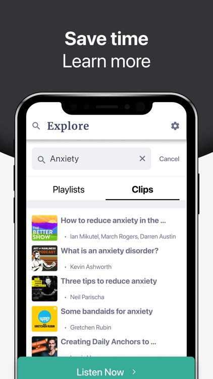 MindBites: Learn from Podcasts screenshot-3