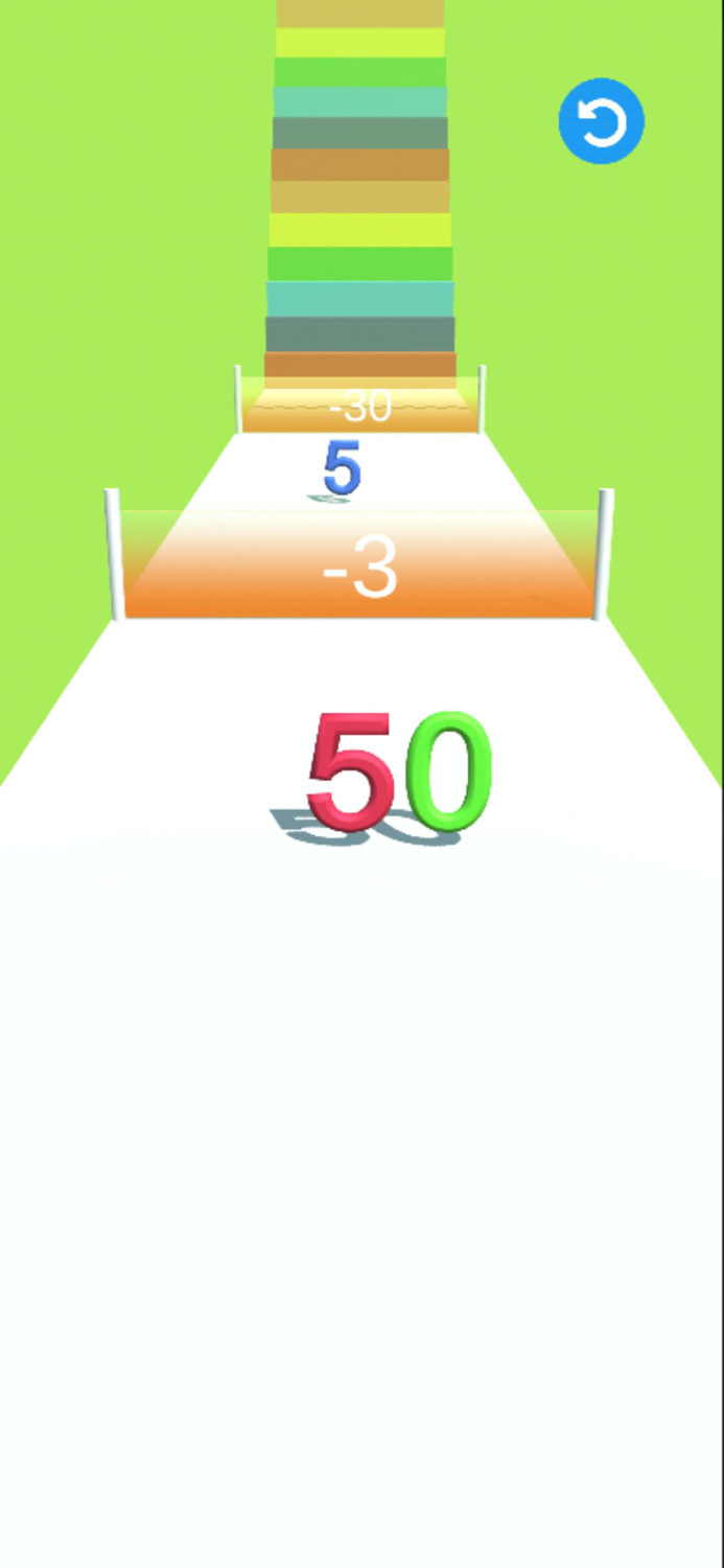 Number Master Merging race 3D