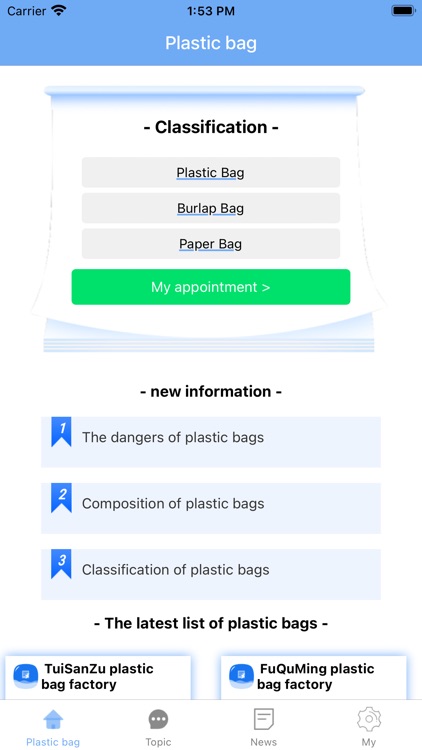 Delivery plastic bags screenshot-3