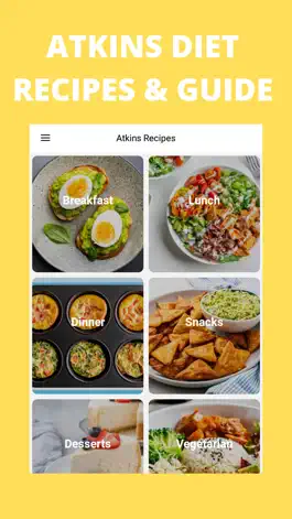 Game screenshot Atkins diet Recipes and Guide mod apk