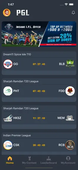 Game screenshot ProGamesLegaue-Fantasy Sports apk