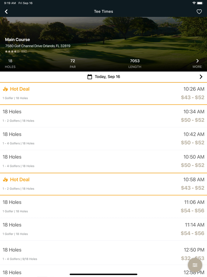 David L Baker Golf Course