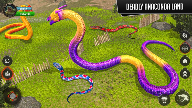 Anaconda Attack: Snake Games screenshot-5