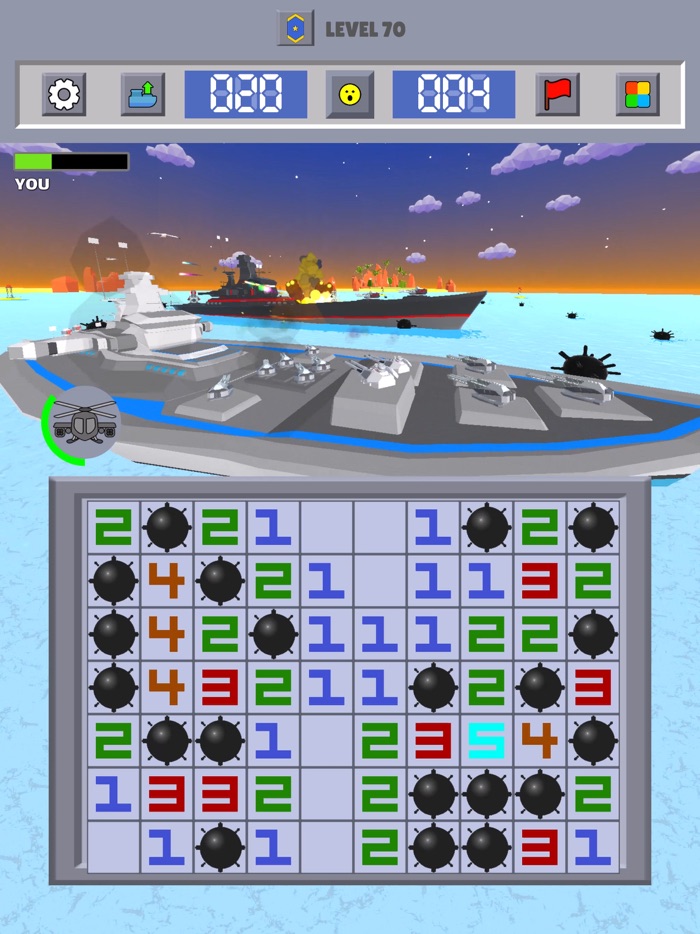 Minesweeper Battle Clash RPG