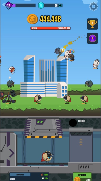 Cat Hero Factory: Idle Tycoon screenshot-3