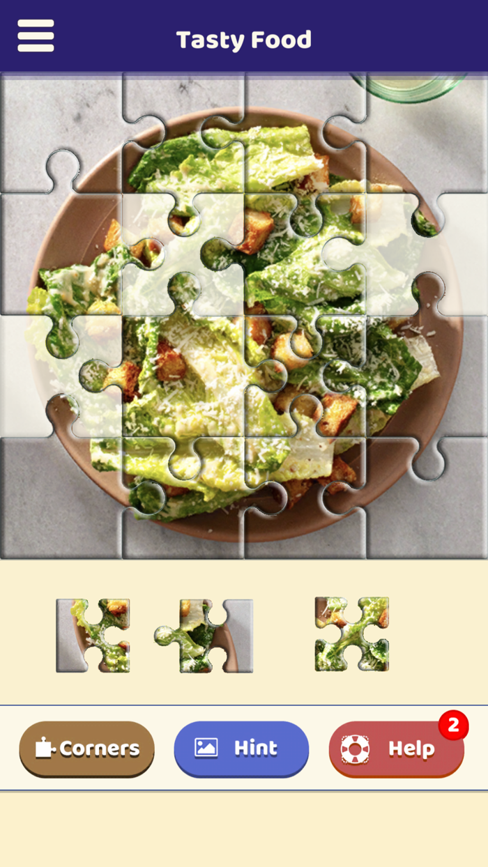 Tasty Food Puzzle