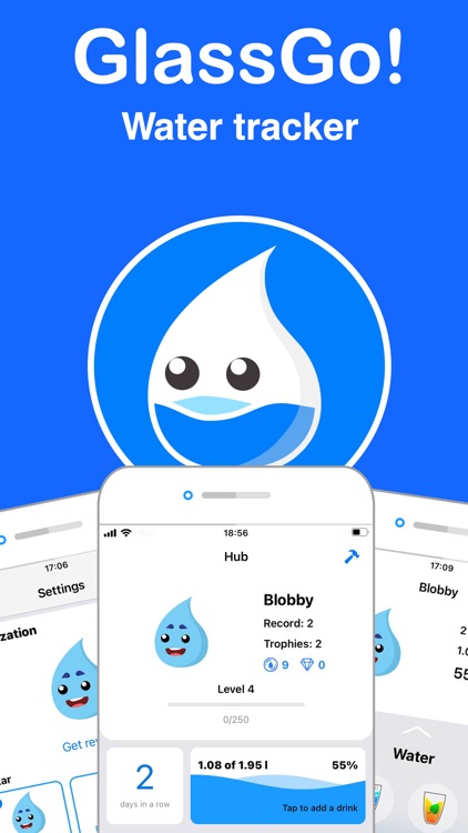 GlassGo: Water tracker