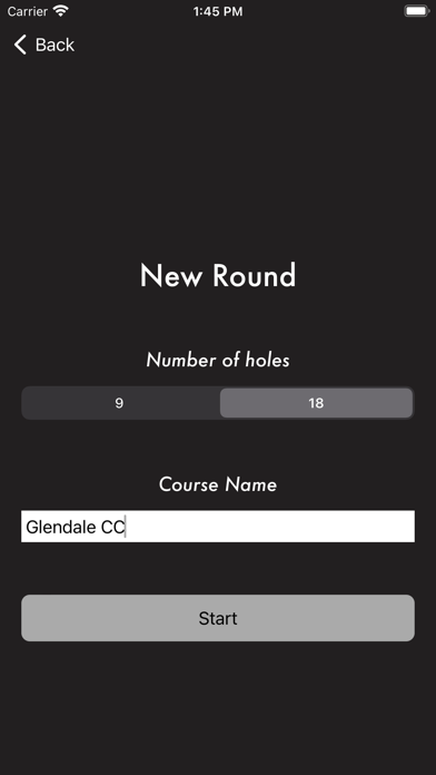 Golf Mental Scorecard screenshot 2