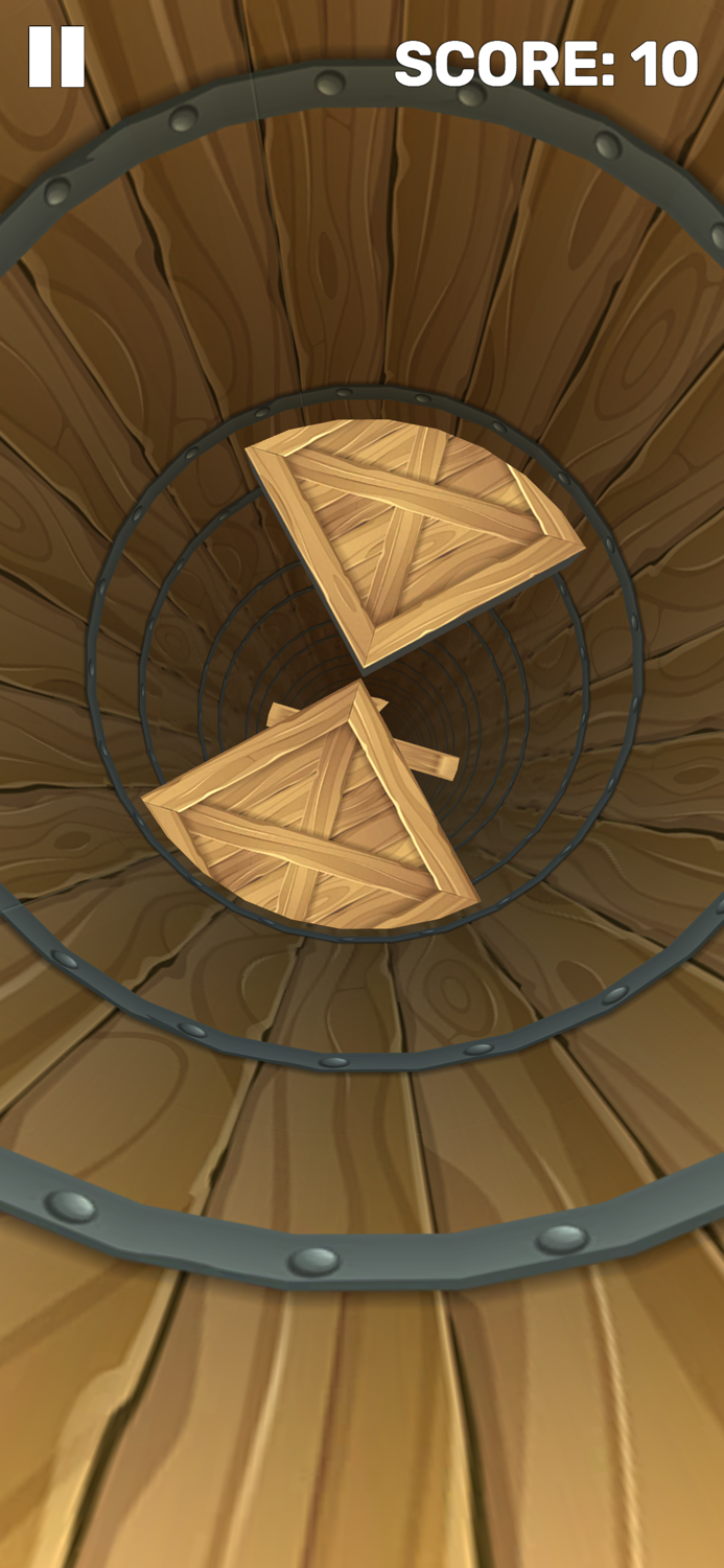 Tunnel Runner - Wood Go Puzzle