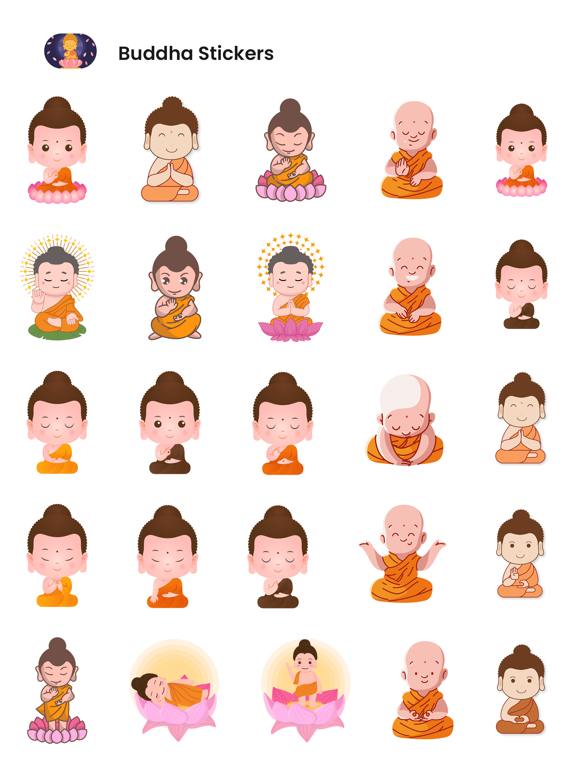 Buddha Purnima Stickers screenshot 4