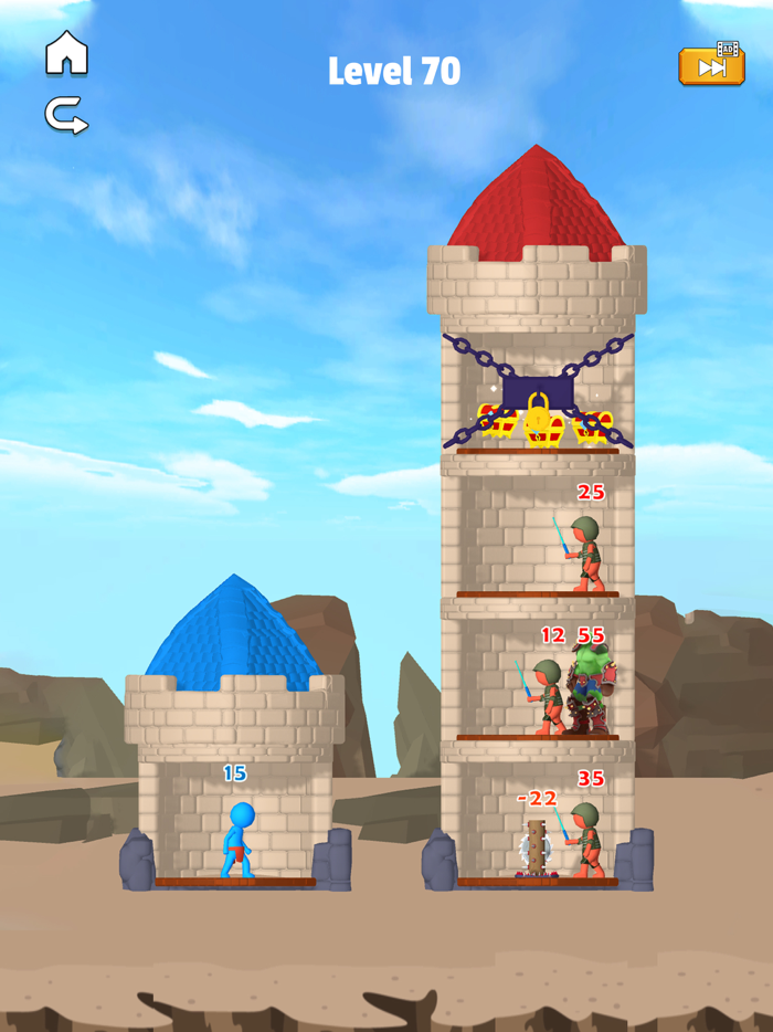 Stick Hero Mighty Tower 3D