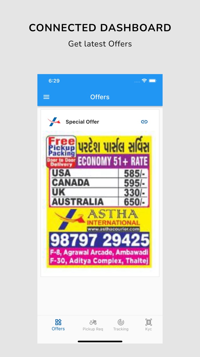 Astha International Courier