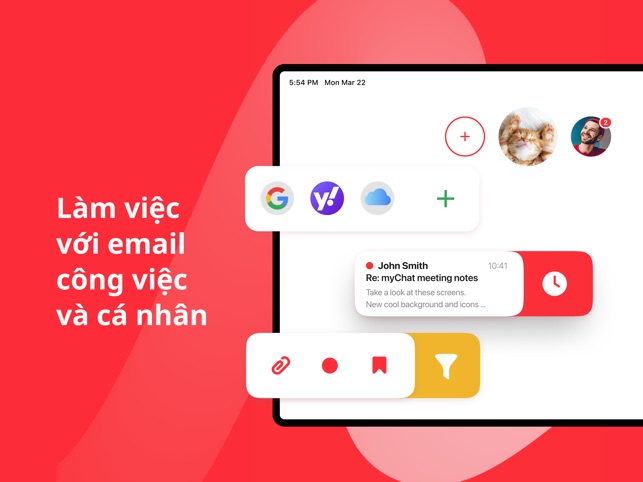 Ứng đang email myMail:tải mail