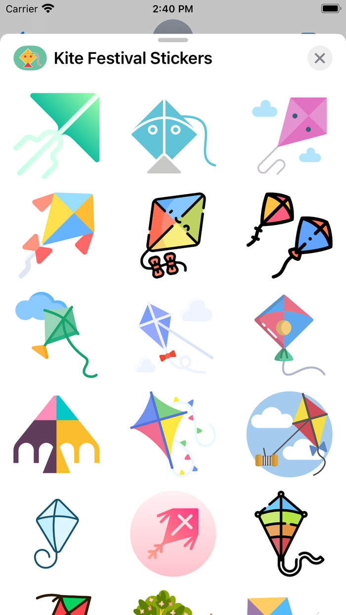 Kite Festival - 2023 Stickers