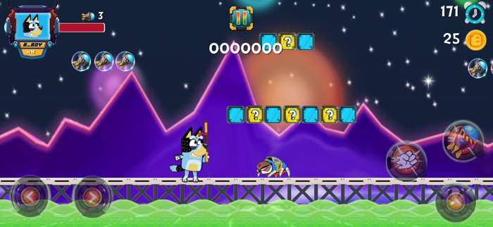 super bluey adventure world