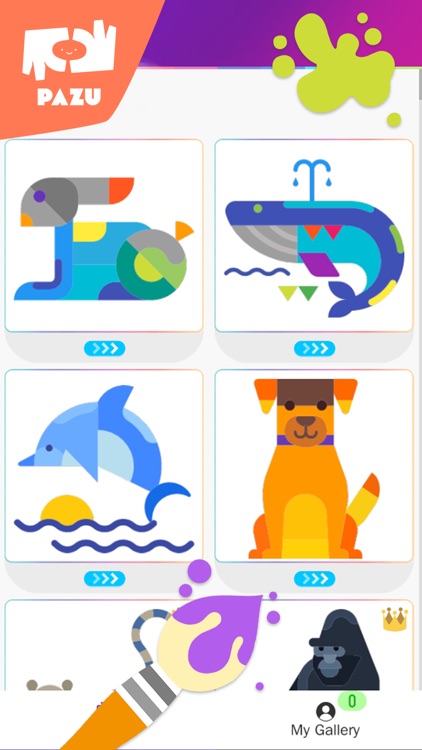 Coloring games - for toddlers screenshot-3