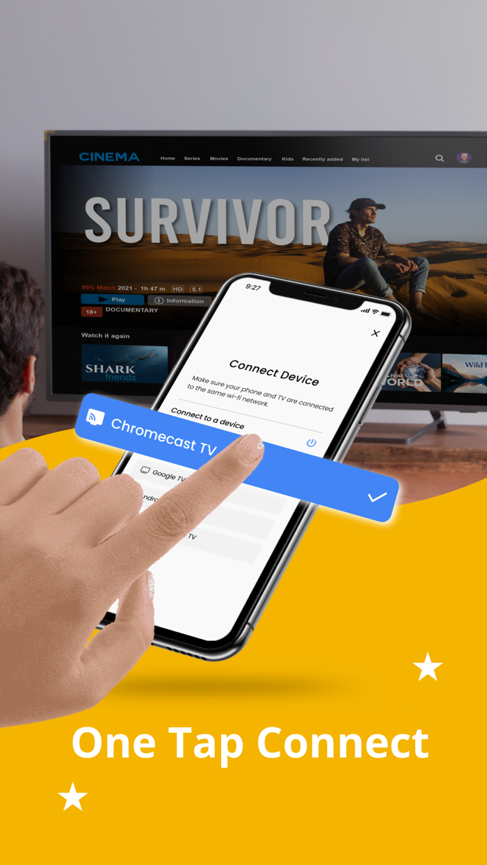 Chromecaster・Smart TV Web Cast