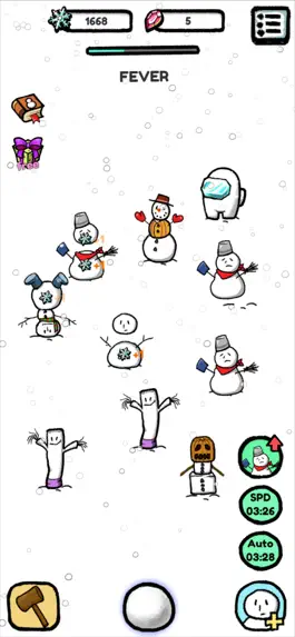 Game screenshot Merge Snowman apk