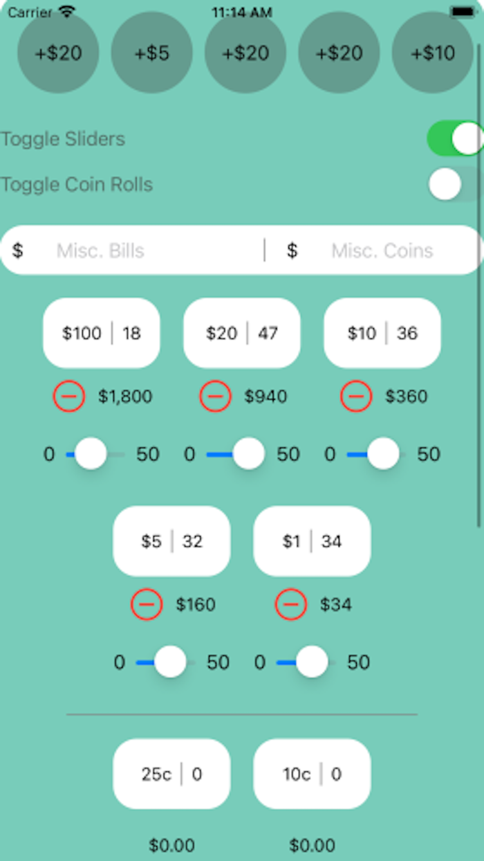 Cash Register Counter