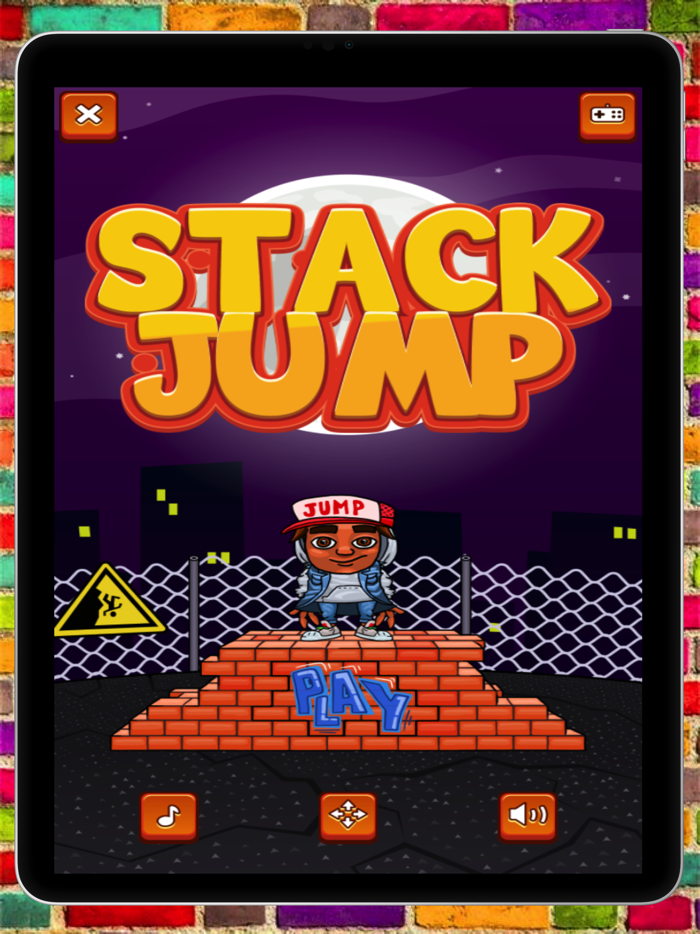 Boy Stack Jump