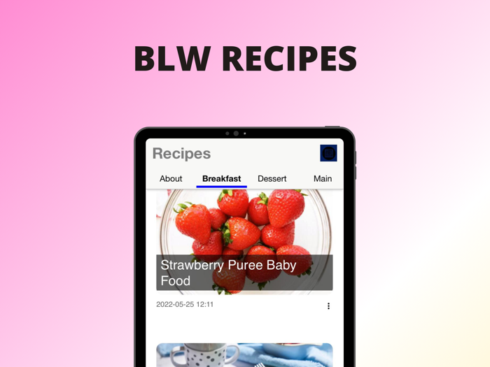 Baby Led Weaning Recipes App