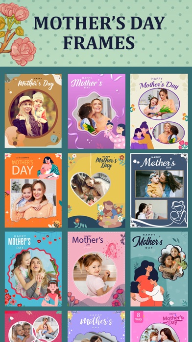 Mother's Day Frames Photo App screenshot 3
