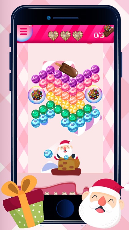 Santa Sweet Candy Shooter Game