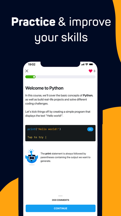 Sololearn: Learn to Code Apps Screenshot