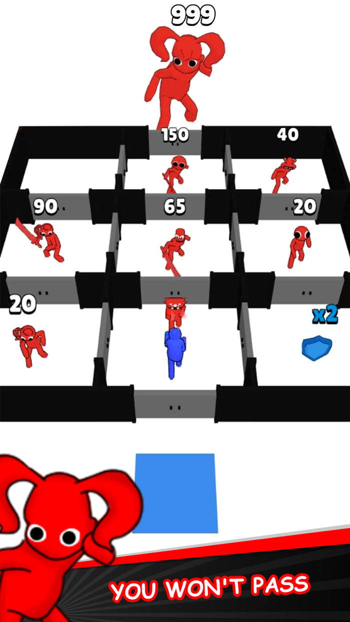 Stick Hero - Monster Room Maze