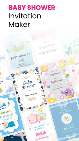 Game screenshot Baby Shower Video Invitations mod apk