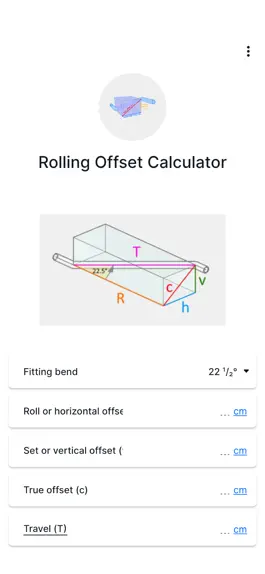 Game screenshot Rolling Offset Calculator mod apk