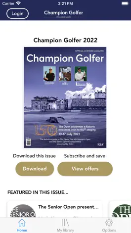 Game screenshot Champion Golfer magazine mod apk