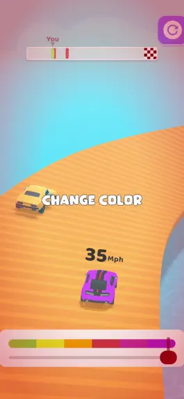 Game screenshot Color Car Race 3D hack