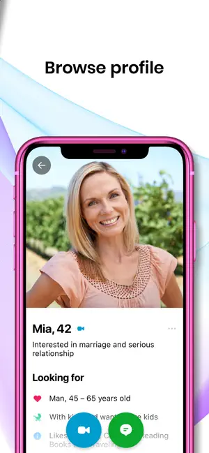 Captura 2 DateMyAge™ - Mature Dating 40+ iphone