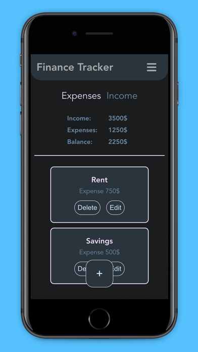 Pro Finances Tracker Screenshot