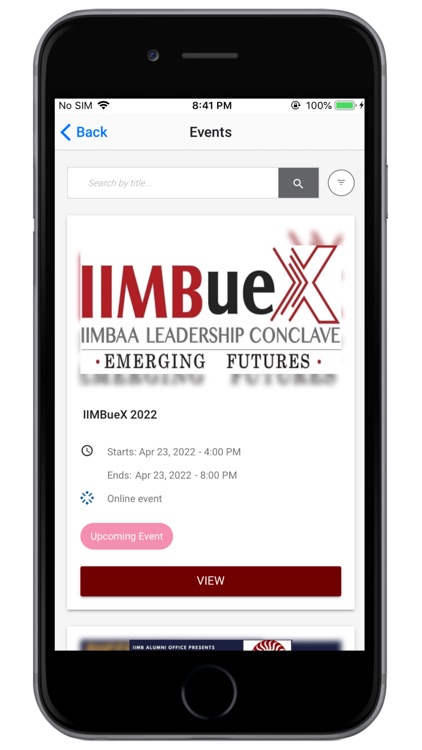 IIMBAA App