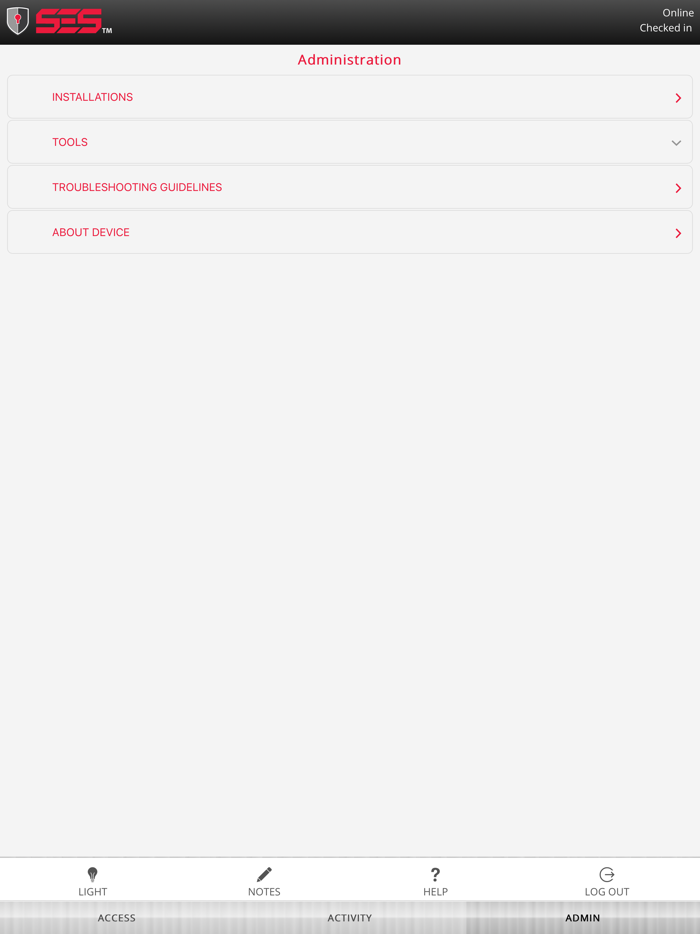 SES Remote Access Control
