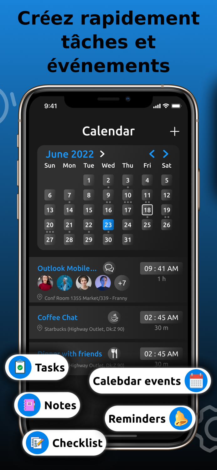 Alarme de Rappel Planificateur
