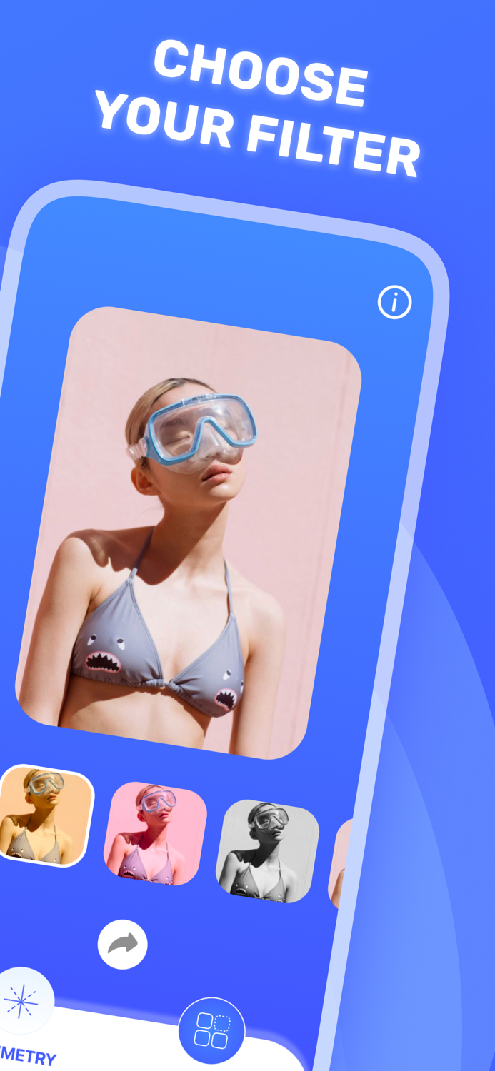 Face symmetry tester  mirror